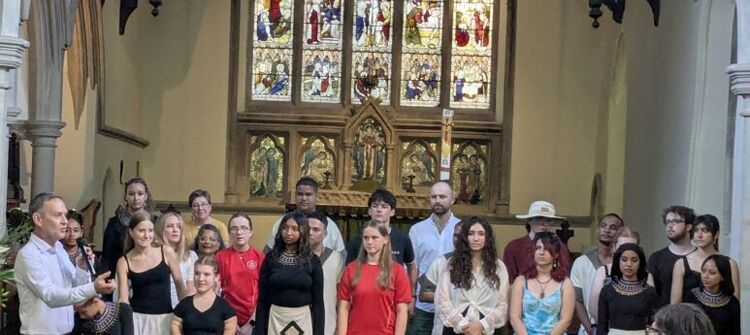 South African Choir Visit